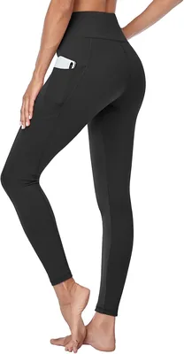 Gayhay Leggings with Pockets - High Waisted Tummy Control Best Deal