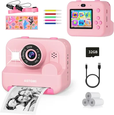 Caméra instantanée 3.7V Rose - Économisez 5% 