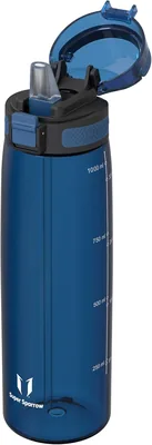 Bouteille d'eau Sparrow avec paille - Bouteille pour enfants - 500ml, 750ml, 1L, Étanche, BPA libre, Dis