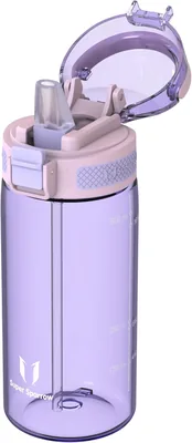 Super Sparrow Straw Drinking Bottle 500ml - TouchSip Tritan Water Bottle BPA-fritt - Idealiskt för sport, utomhus och kampning - 5% avskiljning