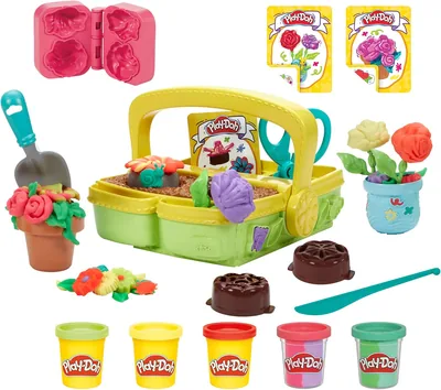 Set Mi Jardín Kit de Manualidades Play Doh con Temática de Jardinería