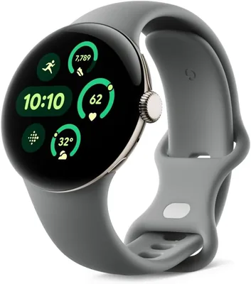 Google Pixel Watch 3 (41 mm) - Android smartwatch with Heart Rate Tracking, Advanced Running from Fi