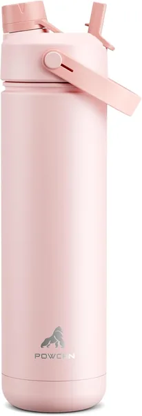 POWCAN 26 oz Insulated Water Bottle