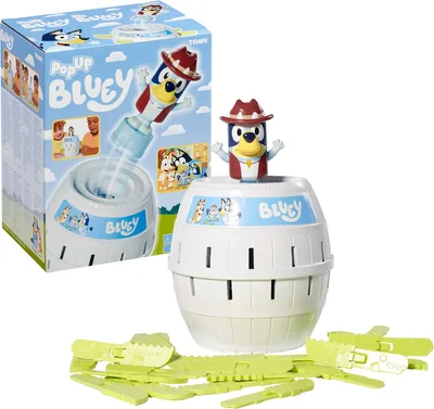 TOMY Pop Up Bluey Game 63% Off