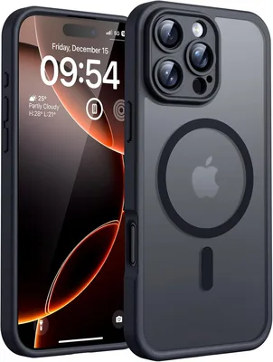 حالة iPhone 16 Pro Max TOCOL، متوافقة مع MagSafe، حماية كاميرا محسنة، ظهر غير زلقي مات صدمة مقاومة - أفضل سعر