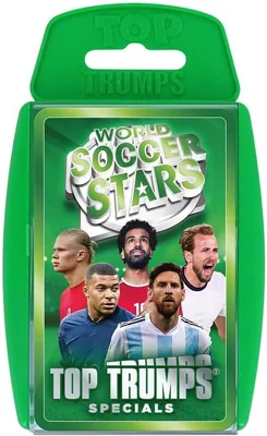 Top Trumps World Soccer Stars Card Game