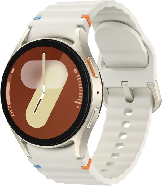 Samsung Galaxy Watch7 Smartwatch Cream 40mm LTE Sleep Coaching Fitness Tracker UAE Version