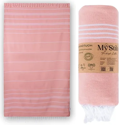 MyStilo XXL Sauna Handdoek Hammam Handdoek - Groot Zacht Badhanddoek 100x200cm, Snel Droogend - Premium Strandhanddoek, Strandhanddoek voor Mensen