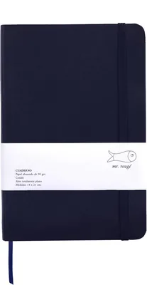 mr. rouge - Cuaderno grueso A5, para escribir, sketchbook, bullet journal, 360 páginas, cosido. HECH