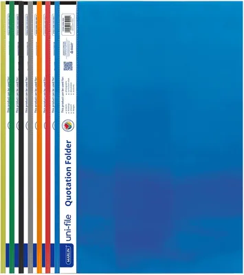 Marlin Quotation Folders 10-Piece Set Assorted - 31% Off