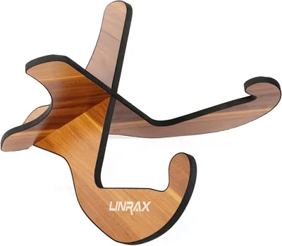Support pour guitare Linrax GS1, Support Universel en Bois X-Frame pour Guitare Acoustique Classique Électrique B