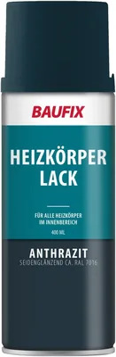 BAUFIX Heizkörperfarbe Sprühlack Anthrazit Seidenglanz 400 ml Langanhaltender Schutz für Profis und DIY-Fans Best Deal
