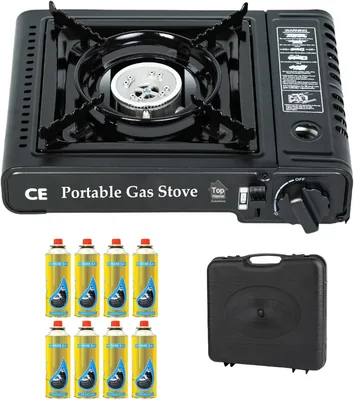 Top Home Solutions Camping Stove Black