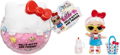 L.O.L. Surprise! Loves Hello Kitty i Przyjaciele Toty - Zestaw z 1 Lalką, Akcesoriami i Opakowaniem