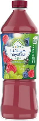 Hayatna Pure Berry Mix Nectar, No Added Sugar, 1.5L