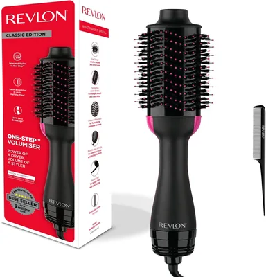 Revlon RVDR5222 Salon One-StepTM Haarfön med Volumensensor och Deling | Ionik och keramikteknologi, lång och medium här