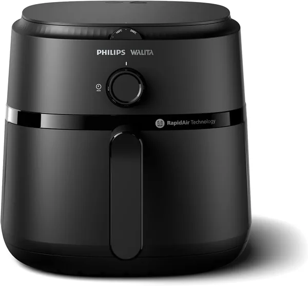 Philips Walita Fritadeira Airfryer Série 1000 XL - 6,2 litros, Tecnologia RapidAir, 12 Modos de Preparo, Até 90% Menos Óleo