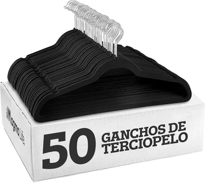 MAGMALIFE 50 Ganchos para Ropa de Terciopelo, Oferta Irresistible: 28% de Descuento