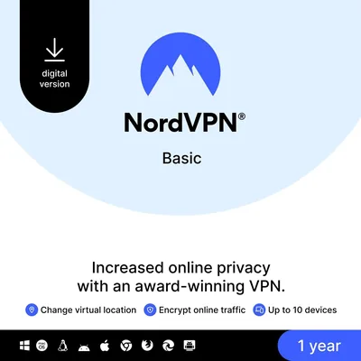 NordVPN Basic 1 Year - 20% Off