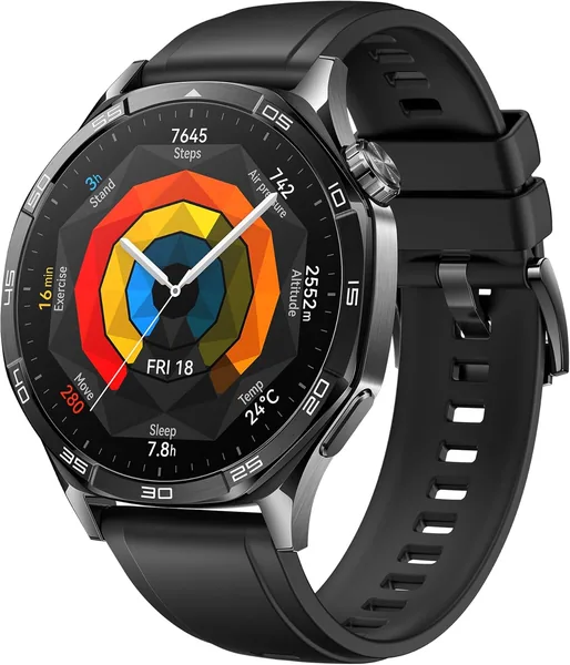 Huawei Watch GT 5 46 mm: Monitor de Salud con Modo de Correr y Ciclismo, Batería de 14 Días - 15% de Descuento