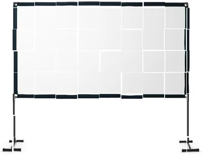 HCZION 100'' Outdoor Projector Screen Detachable Stand Best Deal