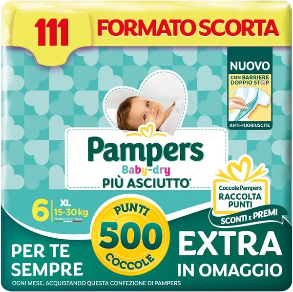Pampers Baby Dry XL Size 6