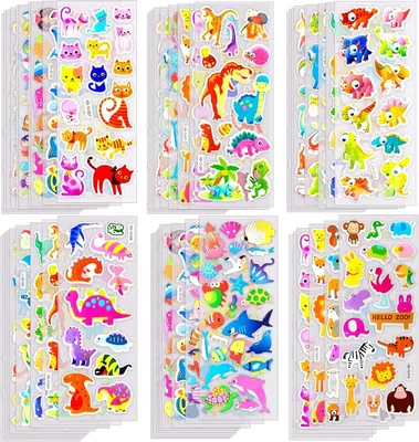Montchi 1000+ Puffy Stickers for Kids - Best Deal