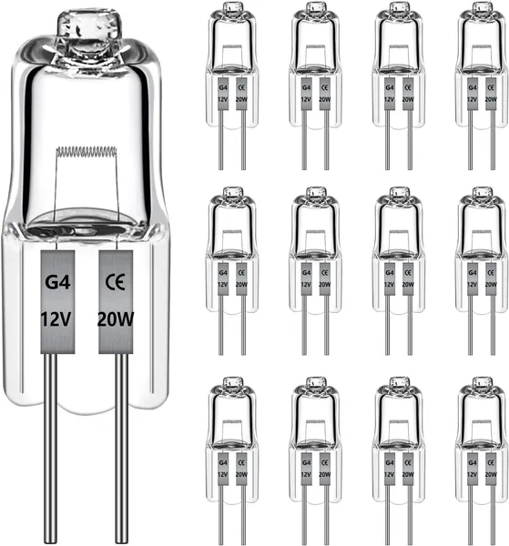 Morotty G4 Halogen Light Bulb Pack of 12