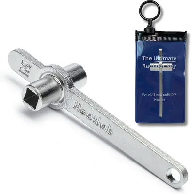 Heatlab Radiator Key - Dual Size Imperial Metric