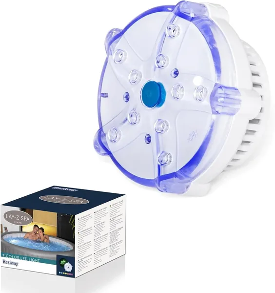 Bestway Lay-Z-SPA Xtras 7-Color LED 9.2x6cm - 7% Off