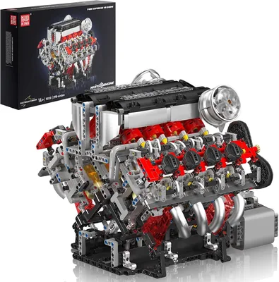 Mould King V8 Engine Building Blocks F488