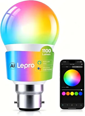 Lepro B22 Smart LED Bulb - RGB+Tunable White