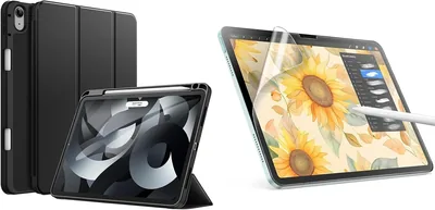 JETech iPad Air 11" M4/M3/M2 Case with Pencil Holder & Screen Protector Bundle - Best Deal