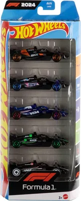 Hot Wheels Basic F1 Car 5-Pack | 35% Off