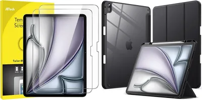 JETech iPad Air M4/M3/M2 Screen Protector & Case Bundle 10% Off