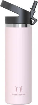Super Sparrow Waterfles, Roestvrij Staal Drinkfles 500ml/750ml/1L/1.2L/1.5L, Herbruikbare Strook, Lekdicht