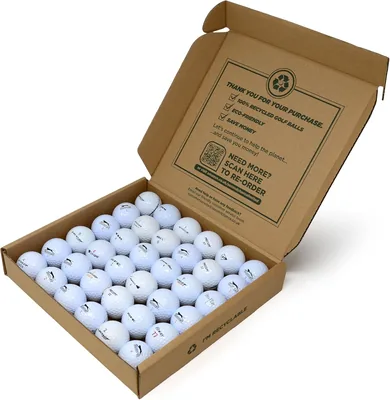 Second Chance Lake Golf Balls - Assorted Recycled Grade A Used Golf Balls for Enhanced Distance - Gr