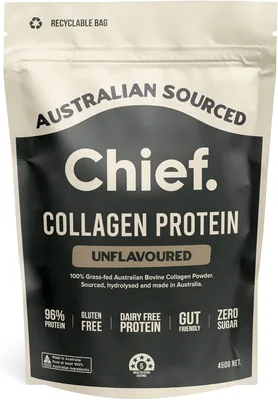 Chief Nutrition Grass-fed Collagen Protein 450g Best Deal