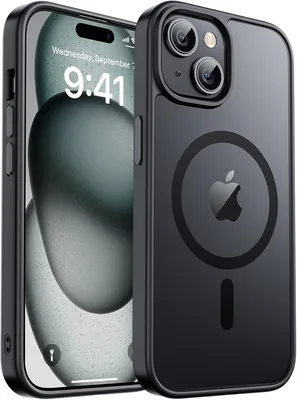 Zapica Magnetic Case iPhone 15, MagSafe Compatible, Drop Protection