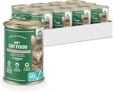 Trattamento umido per gatti ASC Salmone, 12 x 415g - Migliore Affare
