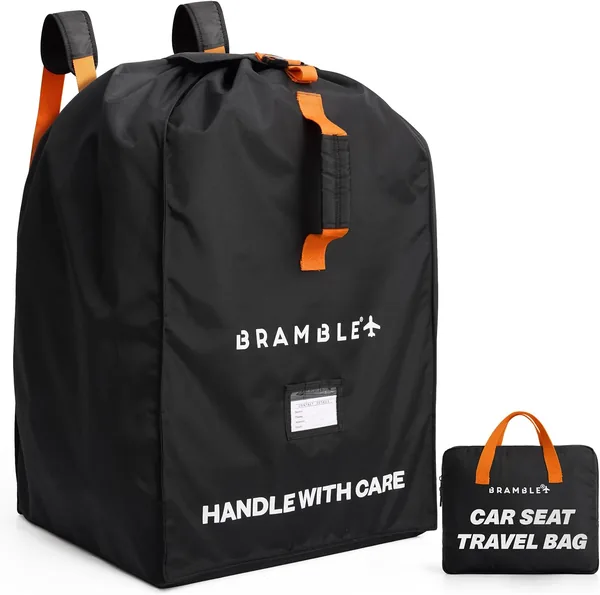 Bramble Baby Car Seat Travel Suitcase, 10% Off - Waterdicht, 85cm x 45cm (Schwarz)
