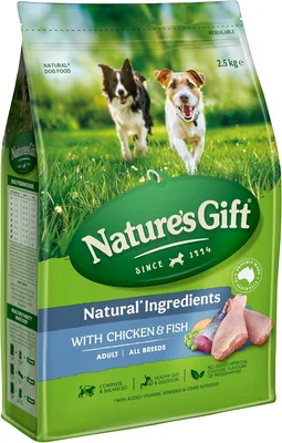Nature's Gift Dry Dog Food 2.5kg Best Deal