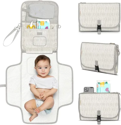 KeaBabies Portable Diaper Changing Pad - Best Deal