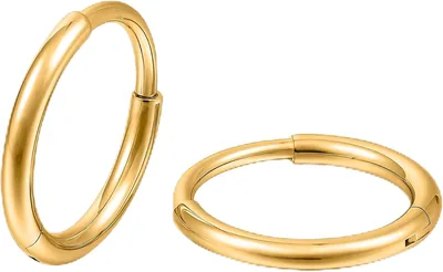 Limerencia Titanium Hoop Earrings Best Deal