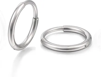 Limerencia Titanium Hoop Earrings Best Deal