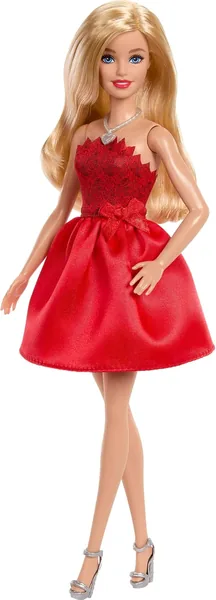Barbie JGD25 Ruby Red Doll with Dress & Accessories