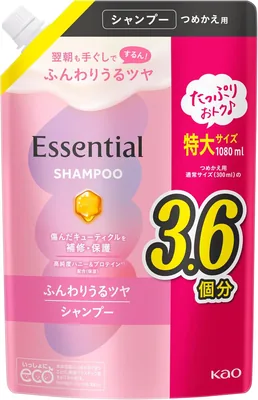 エッセンシャル シルキー スムース グロッシー シャンプー リフィル 1080ml ベストプライス