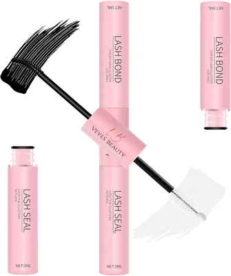 VEYESBEAUTY Lash Bond en Seal Waterproof 2-in-1 Cluster Wimpglue Duo 5ml+5ml