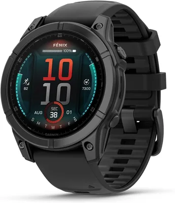 Garmin fēnix E 47mm Slate Grey & Black GPS Smartwatch
