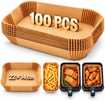 QAchoice Air Fryer Liners 100 Pack